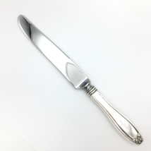 STIEFF Puritan medium 8-7/8&quot; knife - sterling silver handle stainless steel mono - £31.96 GBP
