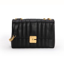 Designer Luxury Women&#39;s Leather Shoulder Bag  Chain Crossbody Bags Ladies Messen - £128.06 GBP