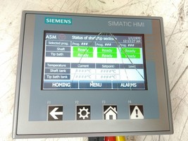 Defective Siemens Simatic HMI KTP400 Basic Touch Panel Cracked Glass AS-IS - £128.20 GBP