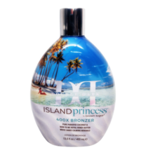 Brown Sugar Double Dark Island Princess 400X Bronzer Tanning Bed Lotion ... - $38.51