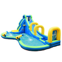Kids Inflatable Water Park Bounce House Without Blower - £348.07 GBP