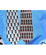 2 NECKTIES  REPP AND FERRARI  Brand  classic preppy - $419.87 MXN