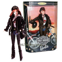 Year 1998 Harley-Davidson Motorcycle 12 Inch Doll - Caucasian Model Barbie 20441 - £86.50 GBP