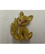 Authenticity Guarantee

18k Yellow Gold George Lederman Fox Brooch with ... - $45,142.97 MXN