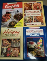 Favorite All Time Recipes Lot of 4 Hardcovers Campbells Cool Whip Soup 1992-1995 - £9.34 GBP