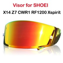 Helmet Visor for Shoei X14 Z7 Z-7 Cwr-1 Nxr Rf-1200 X-spirit Helmet Lens X-14 Mo - £12.10 GBP+