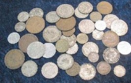 Lot of 3: Foreign Old Coins (Random Selection); for Collection, Crafts, or Gifts - £1.56 GBP