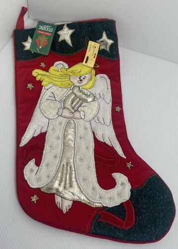 Primary image for New With Tags Vintage Kurt Adler Angel Christmas Stocking