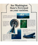 1969 Washington State Ferries Advertisement USS Missouri Travel Vintage ... - $460.99 MXN