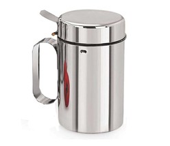 Stainless Steel Nozzle Oil Dispenser Pot with Handle (1000ml) - £17.98 GBP