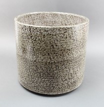Gainey AC-12 Speckled Ecru Architectural Pottery Planter Mid Century - £542.64 GBP