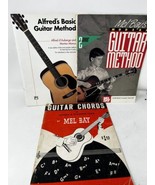 ALFREDS &amp; Mel Bay’s GUITAR METHOD Songbook Sheet Music Instructional Boo... - $17.08