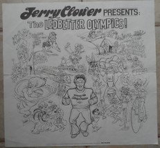 Jerry Clower Poster Country Comedian Texas Fort Worth Mouth Of Mississip... - £19.59 GBP