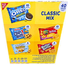 Nabisco Classic Mix Cookie &amp; Cracker Variety Pack 40 Packs EXP 02/2026 - $37.53 CAD