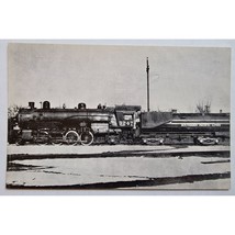 Postcard Vintage Southern Pacific Lines Locomotive 3247 Train Mikado MK-5 B&amp;W - £9.08 GBP