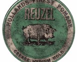 Reuzel Hollands Finest Pomade Grease Medium Hold Green Tin 4oz 113ml - $16.04