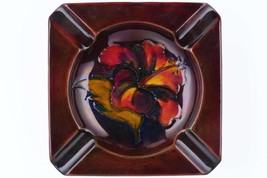 c1950 Moorcroft Art Deco Ceramic Ashtray - £81.79 GBP