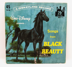 1966 Walt Disney&#39;s Songs of Black Beauty Vinyl 45 Record Disneyland LG-790 - £11.99 GBP