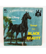 1966 Walt Disney&#39;s Songs of Black Beauty Vinyl 45 Record Disneyland LG-790 - $15.00