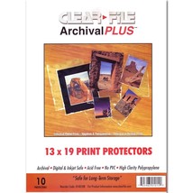 Archival Plus Print Bags 13X19 Pkg 10 - $37.99