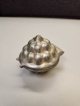 Schall &amp; Co Antique Pewter Butter Ice Cream Mold Small Fruit Tart - $23.74