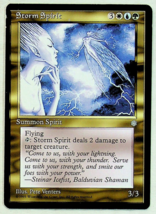 Storm Spirit - Ice Age - 1995 - Magic the Gathering - £1.19 GBP