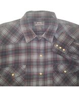 Moose Creek Shirt Mens 2XLT Plaid Cotton Heavy Flannel Chore Workwear Gr... - $19.86 CAD