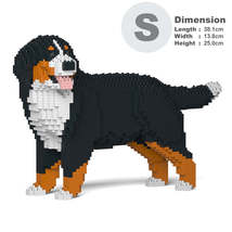 Bernese Mountain Dog Sculptures (JEKCA Lego Brick) DIY Kit - £74.96 GBP