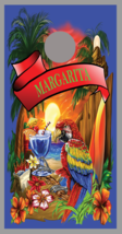Margarita Corn Hole Blue Decal Wrap - $19.99+
