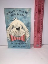 Vintage 1960’s Ambassador Cards Happy Mother’s Day Greeting Card Puppy Dog - £3.87 GBP