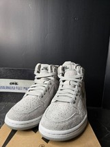 Size 5W - Air Jordan 1 Zoom Comfort High Medium Grey  - $108.90