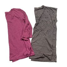 Ann Taylor Loft Womens Small Tops Lot of 2 Pink &amp; Gray Cotton/Modal Blen... - $158.59 MXN