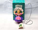 Department 56 Alice in Wonderland ALICE WITH CARD Ornament #7581-7 + Box... - £24.78 GBP