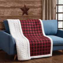 Cozy Sherpa Adventure Blanket 50" x 60" - $130.82 CAD