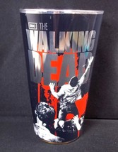 The Walking Dead Silvered pint beer glass TWD 2013 - £7.42 GBP