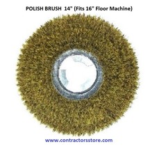 14&quot; Polish Brush (Fits 16&quot; Floor Machine) - £77.97 GBP