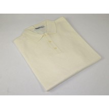 Mens PRINCELY Soft Merinos Wool Sweater Knits Lightweight Polo 1011-40 Ivory image 7