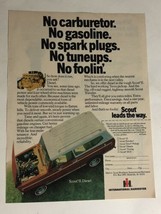 Vintage Scout II Diesel Print Ad 1977 pa3 - £6.15 GBP