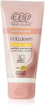 Eva Sun Block Collagen Anti Aging 3D Effect Water Resistant UVB Shield S... - £28.48 GBP