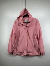 Zero X Posur Platinum Women Pink Coat  Winter Hooded Jacket Size Medium M - £23.49 GBP