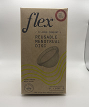 Flex Reusable Menstrual Disc 12 Hour Comfort Tampon Pad and Cup Alternative - £14.72 GBP