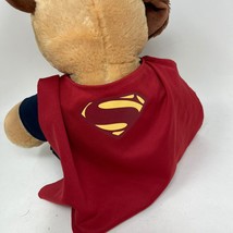 Build A Bear 16&quot; Plush Toy Stuffed Animal Superman Puppy Dog BAB - Beige - $23.16