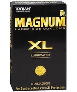 Trojan Condom Magnum Extra Large Lubricated 12 Pack - $30.45 CAD