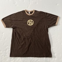 Vintage Ozomatli Ringer Brown Tan T Shirt XL Extra Large - £26.87 GBP