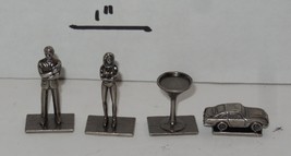 Screenlife 007 Edition Scene it DVD Board Game Replacement Set of 4 Metal Pawns - £7.65 GBP