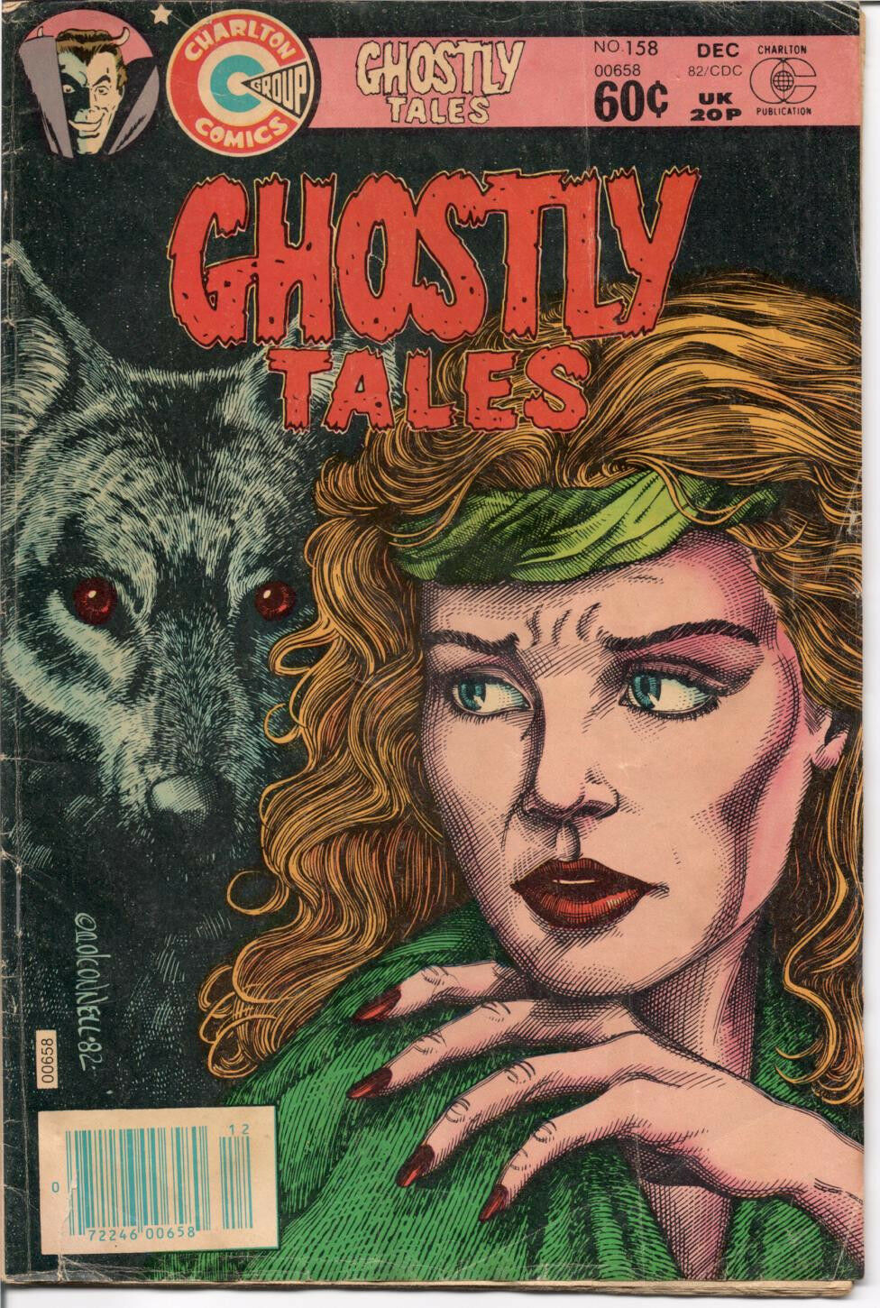 Ghostly Tales no. 158  - 1982 Charlton Comics fair condition - sold as is - $5.90