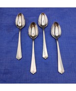 Wallace Lotus 18/8 Stainless Steel Set 4 Tablespoon Oval Spoon Flatware ... - $946.23 MXN
