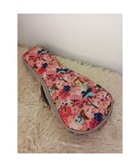 Violin Case Kids Crossbody Padded Nylon Mermaid Tropical Pink Flowers Se... - $84.72 CAD