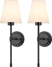 ShineTech Wall Sconces Set of 2, Hardwired Retro Industrial Wall Lamp - £22.78 GBP