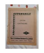 Vintage July 1938 Automobile Accessories Catalog Catalogue J H Ashdown H... - $41.93